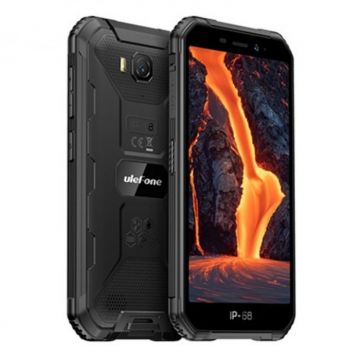 Telefon mobil Ulefone Armor X6 Pro Negru, 4G, IPS 5.0 , 4GB RAM, 32GB ROM, Android 12, Helio A22 QuadCore, NFC, Face ID, IP68, 4000mAh