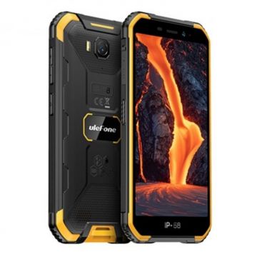 Telefon mobil Ulefone Armor X6 Pro Orange, 4G, IPS 5.0 , 4GB RAM, 32GB ROM, Android 12, Helio A22 QuadCore, NFC, Face ID, IP68, 4000mAh