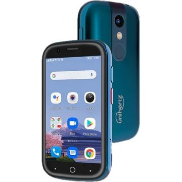 Telefon mobil Unihertz Jelly 2 Verde, 4G, 3.0 , 6GB RAM, 128GB ROM, Android 11, Helio P60 Octa-Core, Bt v4.2, NFC, 2000mAh, DualSIM