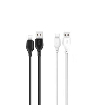 Xo Cable Profesional Nb103 Usb - Usb-c 1,0 M 2,1a Black 30pcs / White 20pcs Set