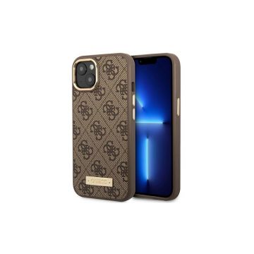 4G Protective Case Guess iPhone 14 Plus Brown Luxury