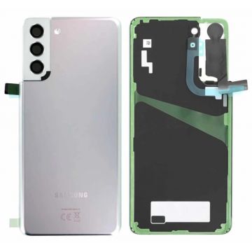 Original Silver Battery Cover for S21 Plus G996.