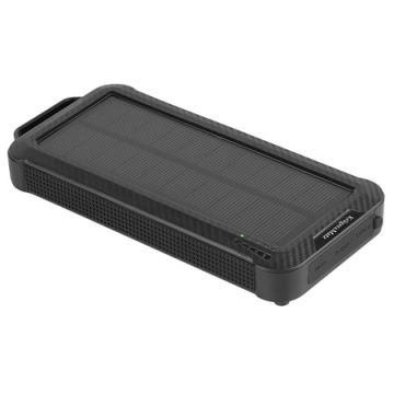 Kruger&matz Power Bank Solar 10000mAh - incarcare solara, functie lanterna.