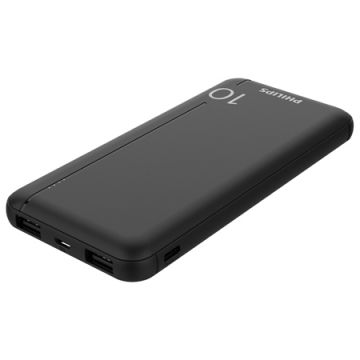 Powerbank Wireless Philips 10000mah Qi Charging Speed