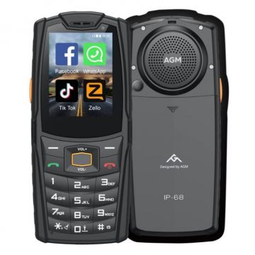 Telefon Mobil AGM M7, 4G, Display 2.4 inch, Android 8.1, 1 Gb Ram, 8 Gb Rom, 2500 mAh, Difuzor 3.5 W