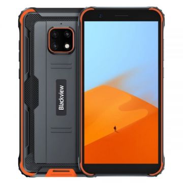 Telefon mobil Blackview BV4900, 4G, IPS 5.7 , 3GB RAM, 32GB ROM, Android 10, Helio A22 QuadCore, NFC, 5580mAh, Dual SIM, Orange