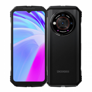 Telefon mobil Doogee V30 Pro Black, 5G, 6.58 FHD, 32GB Ram(12+20 extensibil), 512GB ROM, 200MP, Android 13, Wi-Fi 6, OTG, NFC, 10800mAh, Dual 5G SIM