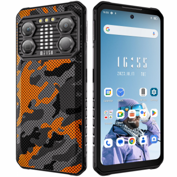 Telefon mobil F150 B2 Pro SunLight, Rugged ultra slim, 108MP, 4G, 6.8 FHD+ 120Hz, 24GB RAM (12GB + 12GB extensibili), 256GB ROM, Helio G99, 10000mAh, Dual SIM