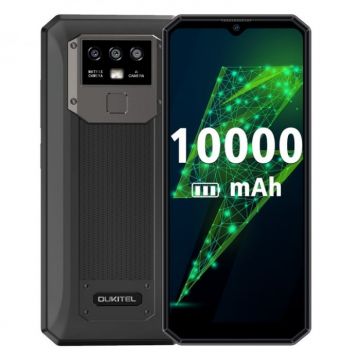 Telefon mobil Oukitel K15 Plus Negru, 4G, 6.52 HD+, 4GB RAM, 32GB ROM, Android 11, Helio A22 QuadCore, NFC, 10000mAh, Dual SIM