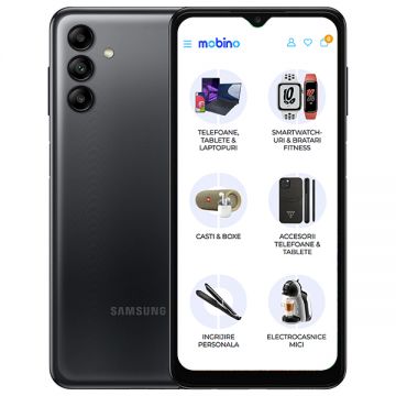 Telefon mobil Samsung Galaxy A04s 4G, 32GB, 3GB RAM, Dual-SIM, Negru