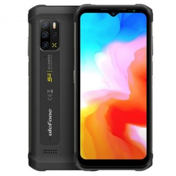 Telefon mobil Ulefone Armor 12 5G Negru, Dual 5G, IPS6.52 , 8GB RAM, 128GB ROM, Android 11, Dimensity 700, NFC, IP68, 5180mAh, Dual SIM