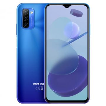 Telefon mobil Ulefone Note 12P Albastru, 4G, IPS 6.82 , 4GB RAM, 64GB ROM, Android 11, SC9863A OctaCore, 7700mAh, Dual SIM