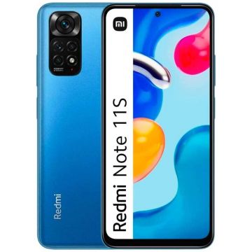 Xiaomi Telefon mobil Xiaomi Redmi Note 11S, Dual Sim, 128GB, 6GB RAM, 4G, Blue