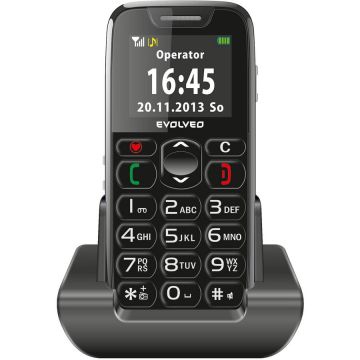 Evolveo Telefon Evolveo EasyPhone, EP500, pentru varstnici, Negru