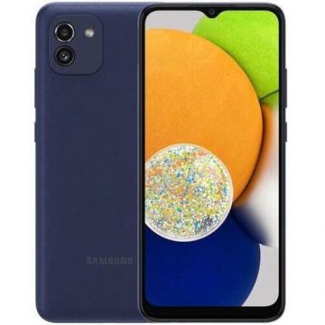 Samsung Telefon mobil Samsung Galaxy A03, Dual Sim, 128GB, 4GB RAM, 4G, Albastru