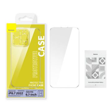 Crystal Clear Protective Set for iPhone 14 Plus