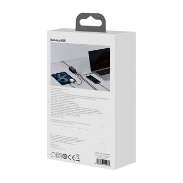 Baseus GaN3 Pro Charger USB-C + USB, 100W (black)