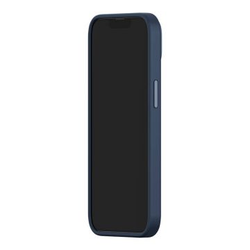 Baseus Blue Magnetic Case and Tempered Glass Set for iPhone 14