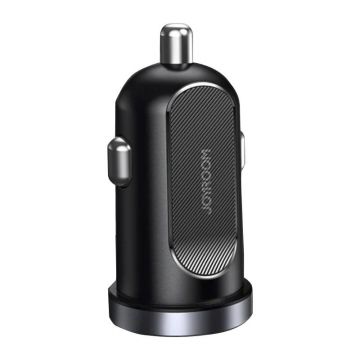 Joyroom Car Charger C-A09, 2x USB QC3.0 30W (black)