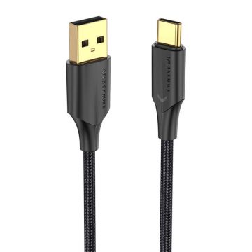 High-speed USB-C Charging Cable Vention CTFBF LED 1m