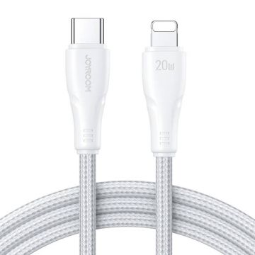 Cablu USB-C Lightning 20W 1.2m Joyroom S-CL020A11 alb