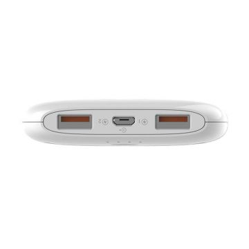 LDNIO Powerbank PR1009 2xUSB (white) + micro USB cable