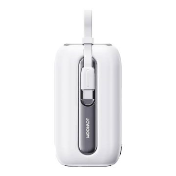 Powerbank Joyroom JR-L012 Colorful 10000mAh, 22.5W (white) - Practical and Compact Charging Solution