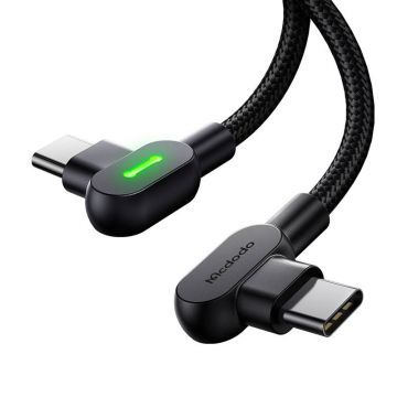 Cable USB-C to USB-C Mcdodo 60W, 2m (black)