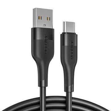 USB-C Cable Joyroom S-1030M12, Fast Charging/Data Transfer, 1m, Black
