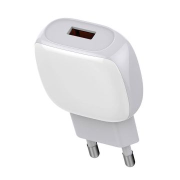 Wall Charger LDNIO A1306Q 18W + USB-C Cable - Fast Charging