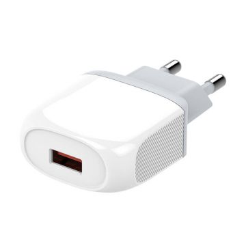 Fast Charger LDNIO A1307Q 18W + USB-C Cable