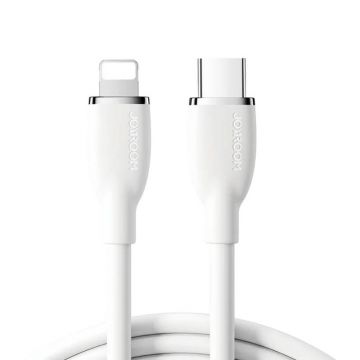 30W Colorful USB C to Lightning Cable (White, 1.2m)