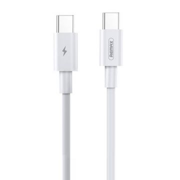 Cable USB-C to USB-C Remax Marlik, 2m, 100W (white)