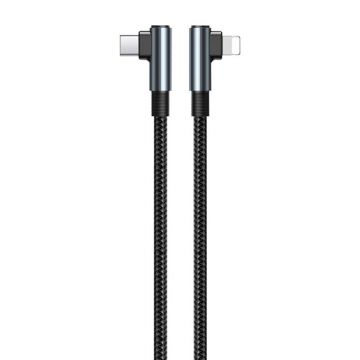 Remax Ranger II - Cable USB-C-lightning, 1m, 20W (black)