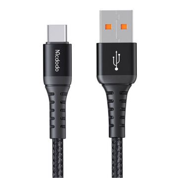 Cable USB-C McDodo, 0.2m, Black