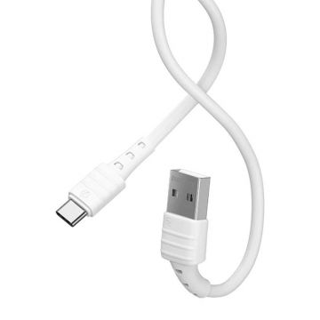Remax Zeron - Cable USB-C 1m, 2.4A, White
