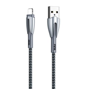 Durable Cable USB Remax Armor, 1m, 3.0A, Black