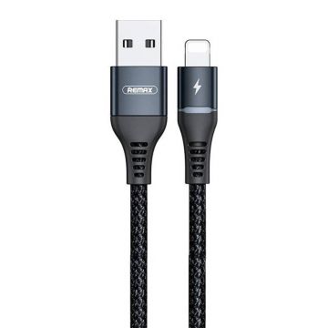 USB Lightning Remax Cable, Fast Charging, 2.4A, 1m