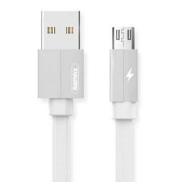 Cable USB Remax Kerolla, 1m, white, fast charging