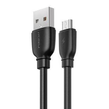 Micro USB Cable Remax Suji Pro, Black, 1m