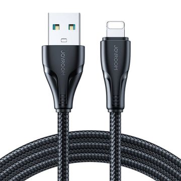 Joyroom USB cable: Surpass Lightning charging/transmitting, 1.2m, black