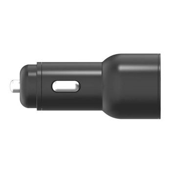 Car Charger Cygnett USB-C 20W, Dual Ports, Black