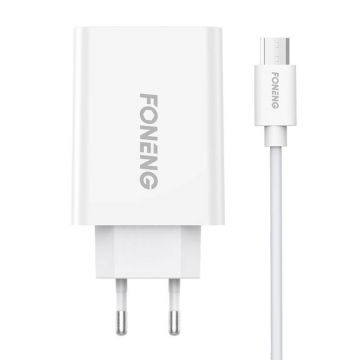 Charger Foneng Fast EU43 + USB Micro Cable