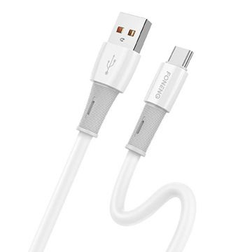 Foneng Cable USB to USB-C, X86, 3A, 1.2m, White