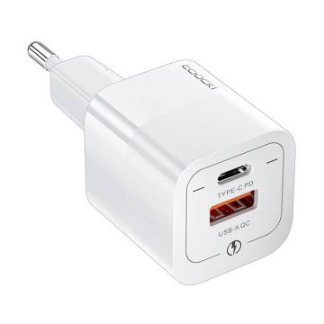 Power Charger Toocki A-c 33w USB (White)