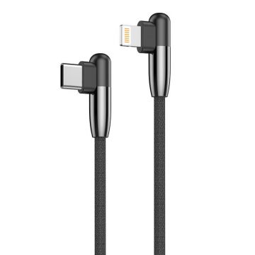 Budi USB-C Lightning Cable, 1.5m, 20W, Black