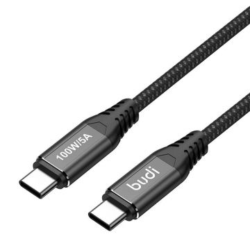 USB-C Cable Budi 100W 3m - Fast Charging with Versatility