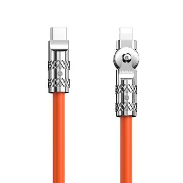 Dudao L24CL Usb-c To Lightning Rotating Cable 120w (orange)