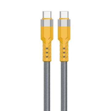 120W Dudao USB-C to USB-C Cable, 1m, Gray