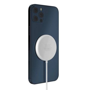 Wireless Charger Dudao A12Pro, 15W (White) - Fast Charging